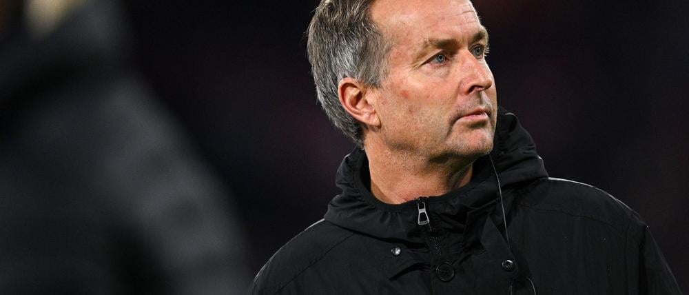 Freut sich auf das Wiedersehen mit Eriksen: Leverkusens Coach Kasper Hjulmand (Archivbild)