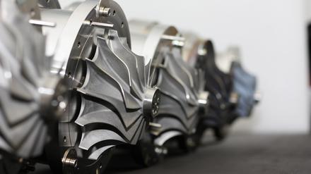  Die Mikrogasturbinen der Cottbuser Pyropower GmbH.