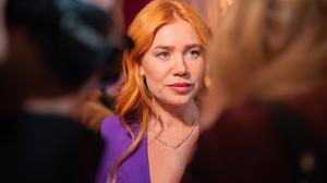 Palina Rojinski am roten Teppich der 15. Vienna Awards for Fashion and Lifestyle.