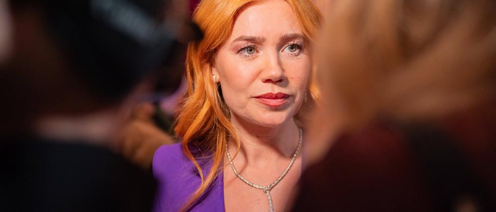 Palina Rojinski am roten Teppich der 15. Vienna Awards for Fashion and Lifestyle.