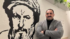 Hudhaifa Al-Mashhadani, Leiter der deutsch-arabischen Sprachschule Ibn Khaldun in Neukölln.
