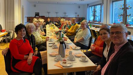 Eröffnung eines Einsamkeits-Stammtisches in Reinickendorf
Foto: Saskia Kabelitz/Tsp