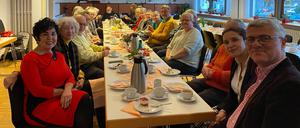 Eröffnung eines Einsamkeits-Stammtisches in Reinickendorf
Foto: Saskia Kabelitz/Tsp