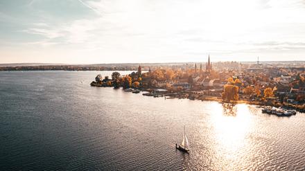 Perfekt für einen herbstlichen Spaziergang: die Altstadtinsel von Werder an der Havel