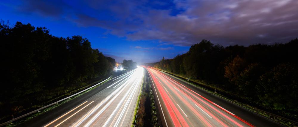 Eine Fahrt über die Autobahn - nicht für jeden erstrebenswert. (Illustration)