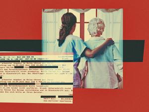 In Briefen legte die Sparkasse dar, warum sie Geld an den Pflegedienst zurückgebucht hat.