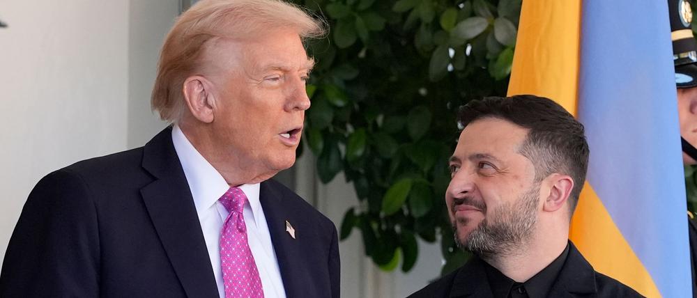 Donald Trump und Wolodymyr Selenskyj.