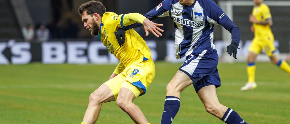 Die Berliner und die Niedersachsen lieferten sich ein ausgeglichenes Spiel.