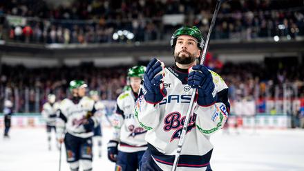 Andreas Eder (Archiv) schoss sein sechstes DEL-Tor für die Eisbären.