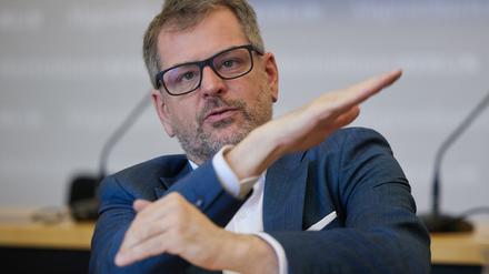 Werner Graf ist seit 2021 im Berliner Abgeordnetenhaus und seit 2022 Co-Vorsitzender der Grünen-Fraktion. (Archiv)