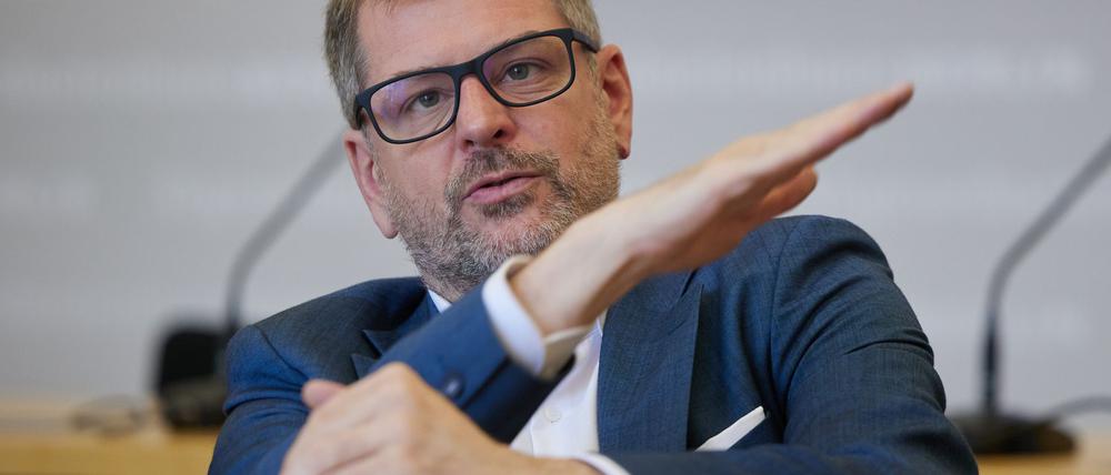 Werner Graf ist seit 2021 im Berliner Abgeordnetenhaus und seit 2022 Co-Vorsitzender der Grünen-Fraktion. (Archiv)
