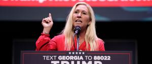 Vergangenes Jahr machte die Hardlinerin noch eifrig Wahlkampf für Trump. 