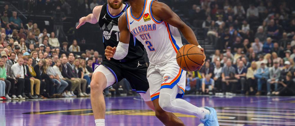 Shai Gilgeous-Alexander war mit 31 Punkten der beste Werfer bei OKC.