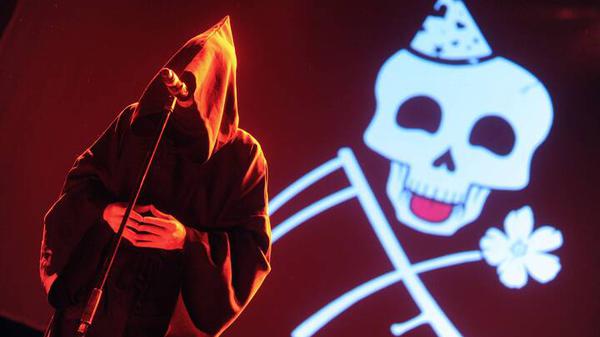 Der Comedian „Der Tod“ bei einem Auftritt 2015. (Archivbild)