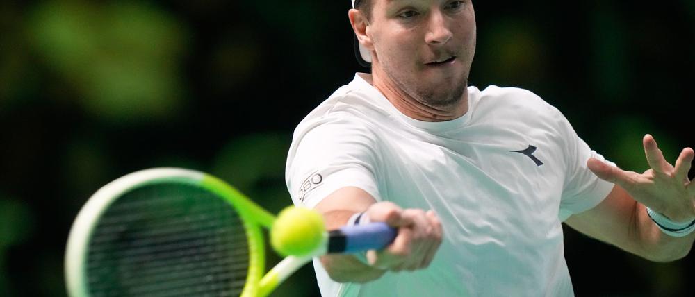 Jan-Lennard Struff war zum Auftakt gegen Pablo Carreno Busta gefordert