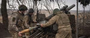 Ukrainische Soldaten.