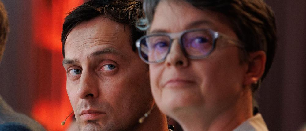 Nicola Böcker-Giannini bildet seit 2024 zusammen mit Martin Hikel die Doppelspitze der Berliner SPD. (Archivbild)