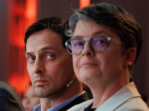 Nicola Böcker-Giannini bildet seit 2024 zusammen mit Martin Hikel die Doppelspitze der Berliner SPD. (Archivbild)