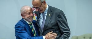 Lula und Merz haben ihre Differenzen offenbar ausgeräumt.
