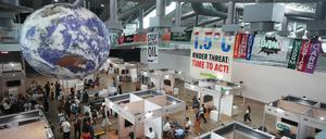 Protest von Aktivisten während des COP30-Klimagipfels im brasilianischen Bélem.