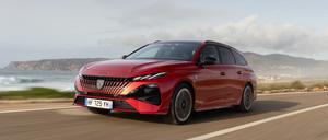 Der glänzt auch ohne Chrom. Peugeot hat völlig auf Chrom-Verzierungen an der Karosserie verzichtet.