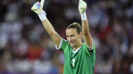 Ann-Katrin Berger wird mit einem Meistertitel zur DFB-Elf der Frauen stoßen.