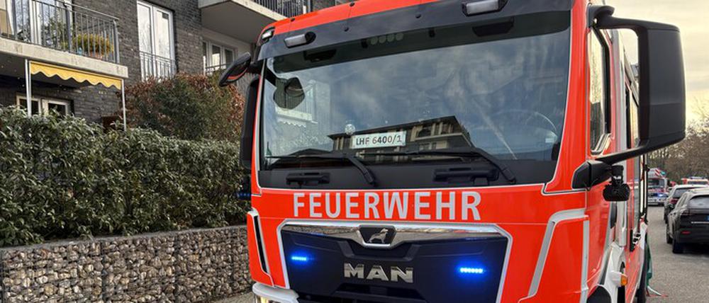 Die Feuerwehr musste von Booten aus löschen. (Foto aktuell)