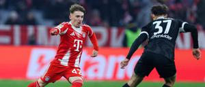 Lennart Karl erzielte gegen Freiburg ein Tor selbst und bereitete zwei weitere mit vor.