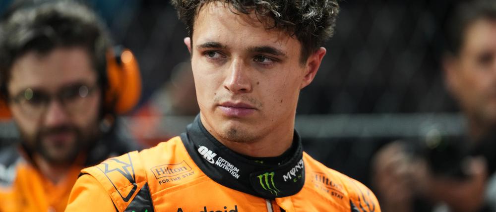 WM-Spitzenreiter Lando Norris wurde disqualifiziert.