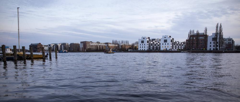 Die Rummelsburger Bucht bei Sonnenuntergang im März 2020. (Symbolbild)