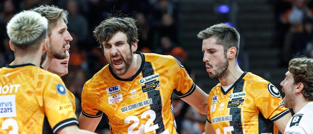 Jake Hanes punktete immer wieder mit seinem Aufschlag.