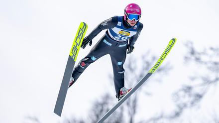 Felix Hoffmann hat es erstmals in seiner Karriere auf das Podest im Weltcup geschafft.