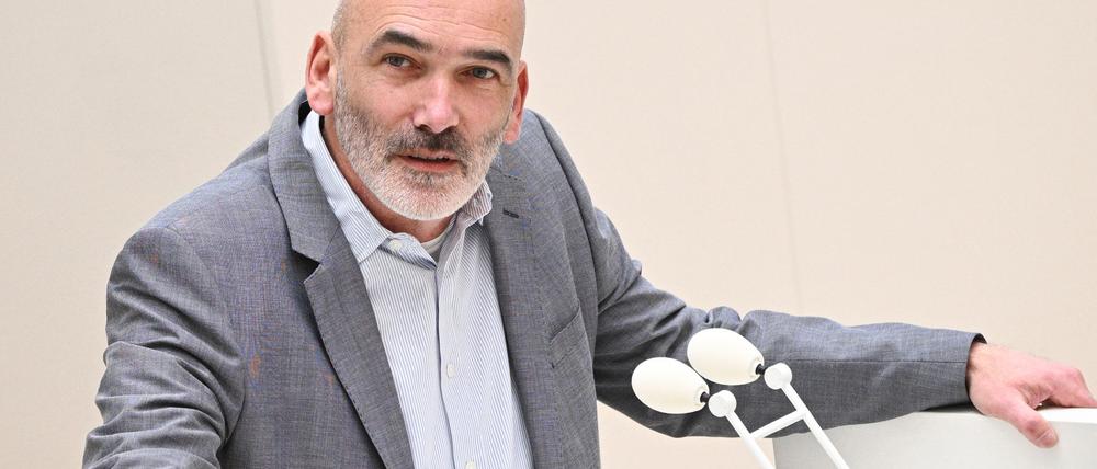 Der stellvertretende Brandenburger BSW-Fraktionsvorsitzende Christian Dorst tritt zurück (Archivbild).