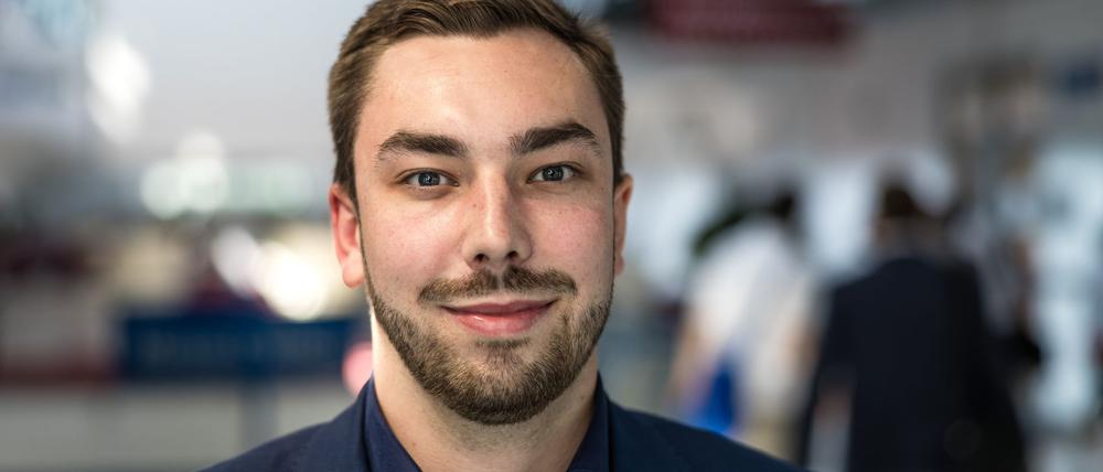 Brandenburgs SPD-Generalsekretär Kurt Fischer äußert sich zu einer Reaktion des bisherigen AfD-Fraktionsvizes Christian Dorst auf eine AfD-Äußerung (Archivbild).