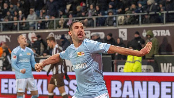 Rani Khedira erzielte in Hamburg sein zweites Saisontor.