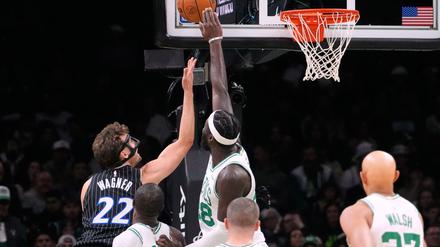 NBA-Star Franz Wagner war gegen die Boston Celtics nicht in Topform.