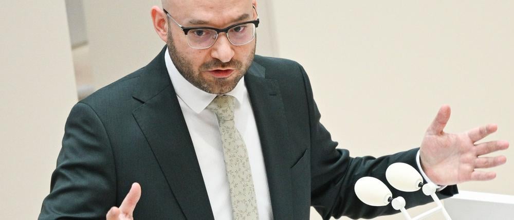 René Wilke will den Rücktritt vom BSW-Fraktionsvize nicht bewerten. (Archivbild)