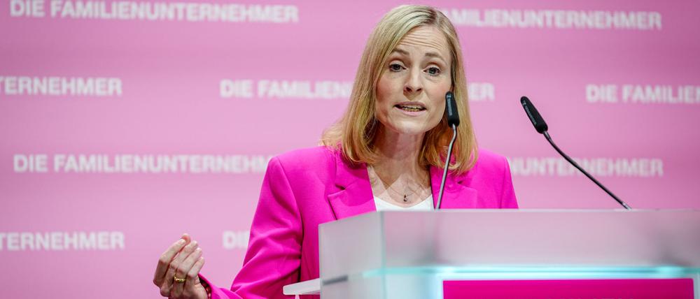 Marie-Christine Ostermann, Präsidentin des Wirtschaftsverbands Die Familienunternehmer