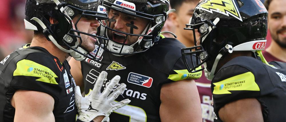Vor dem Aus: Das Football-Team von ELF-Titelträger Stuttgart Surge. (Archivbild)
