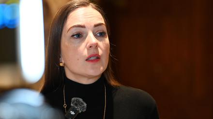 Olexandra Matwijtschuk und ihre Menschenrechtsorganisation Center for Civil Liberties haben 2022 mit Aktivisten aus Belarus und Russland den Friedensnobelpreis bekommen.