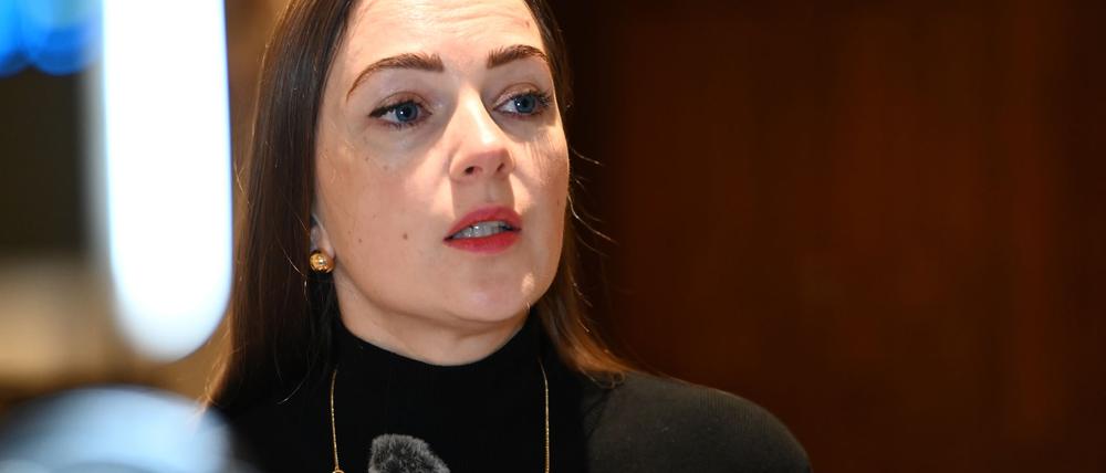 Olexandra Matwijtschuk und ihre Menschenrechtsorganisation Center for Civil Liberties haben 2022 mit Aktivisten aus Belarus und Russland den Friedensnobelpreis bekommen.