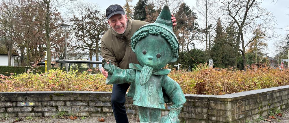 Michael Wiedemann möchte den Sandmann als immaterielles UNESCO-Weltkulturerbe eintragen lassen / Credit: Julia Schmitz