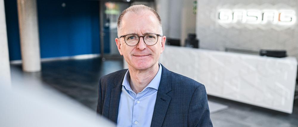 Georg Friedrichs, Vorstandsvorsitzender der Gasag.