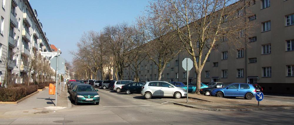 Die Große-Leege-Straße im Berliner Ortsteil Alt-Hohenschönhausen. Fotocredit: Christian Liebscher/Wikimedia Commons