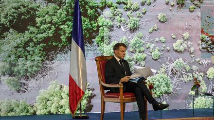 In „seinem“ Land sehen die Deutschen ihren wichtigsten Verbündeten: Frankreichs Präsident Emmanuel Macron.