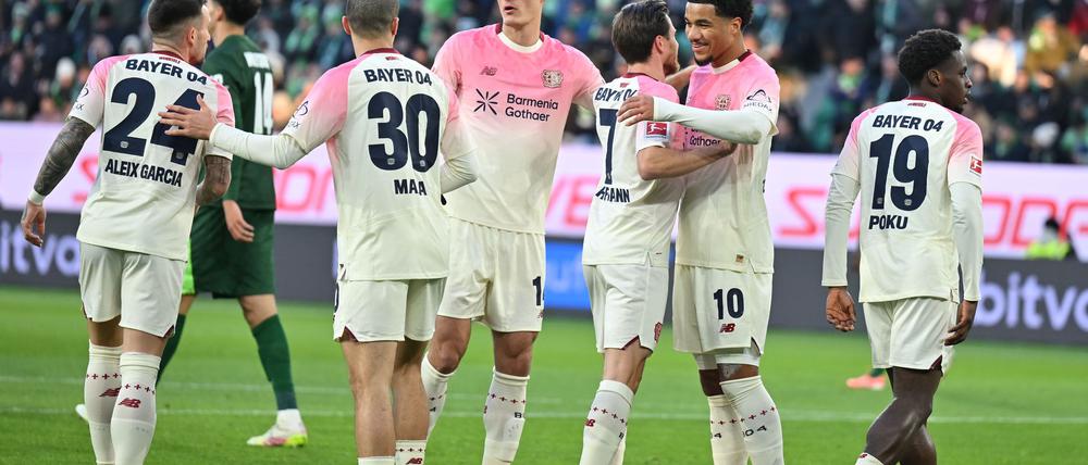 Nach dem Sieg in der Bundesliga gegen Wolfsburg wartet auf Bayer Leverkusen gegen Manchester City ein echter Härtetest. 