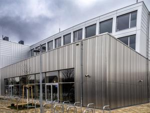 Die neue Schule ist barrierefrei.