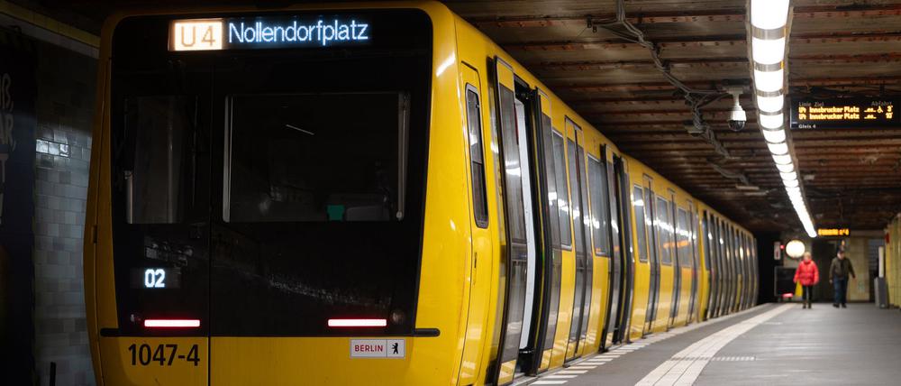 Von den Bauarbeiten ab Januar ist die U4 besonders betroffen: Die kürzeste der Berliner U-Bahnlinien wird für vier Monate komplett eingestellt.