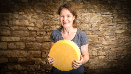 Die Bio-Landwirtin Claudia Gerster