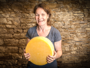 Die Bio-Landwirtin Claudia Gerster